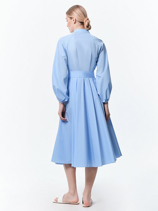 Платье-рубашка с поясом: фото №6