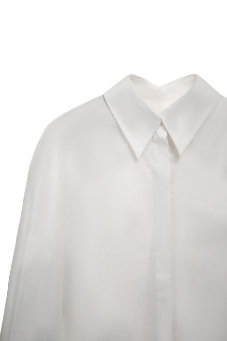 Рубашка с декоративной кокеткой: фото №7