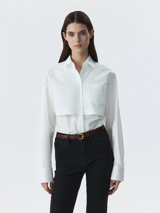 Боди-рубашка из хлопка: фото №3