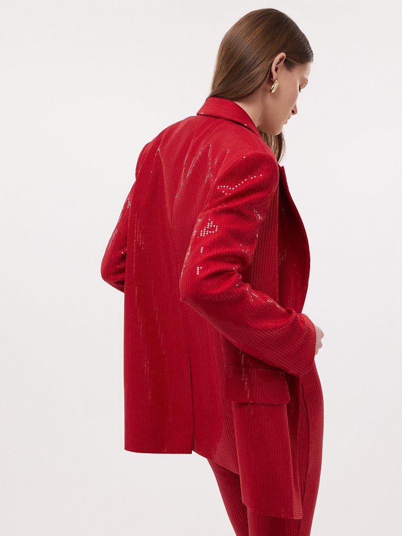 Жакет в пайетках