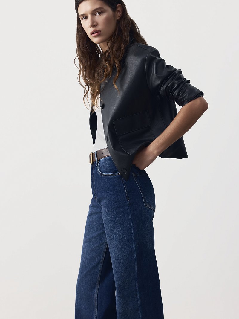 Куртка из искусственной кожи