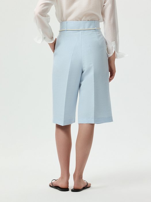 Бермуды со льном: фото №4