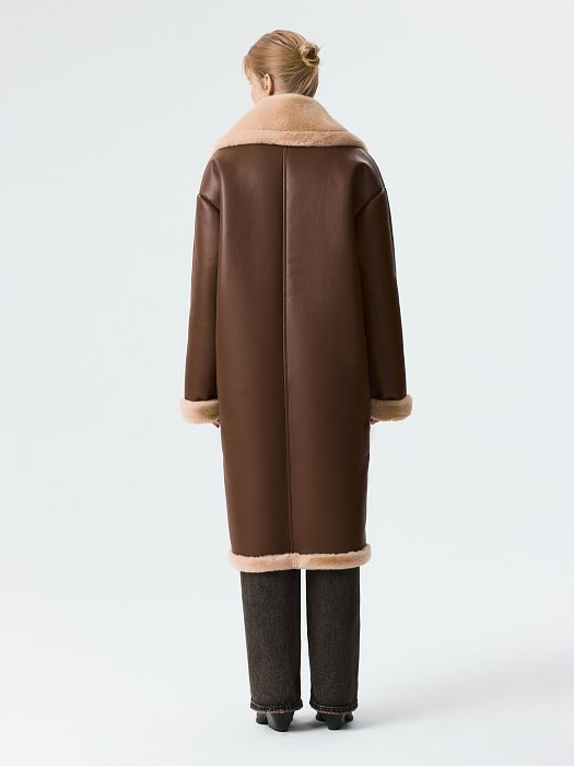 Дубленка из искусственной кожи: фото №6