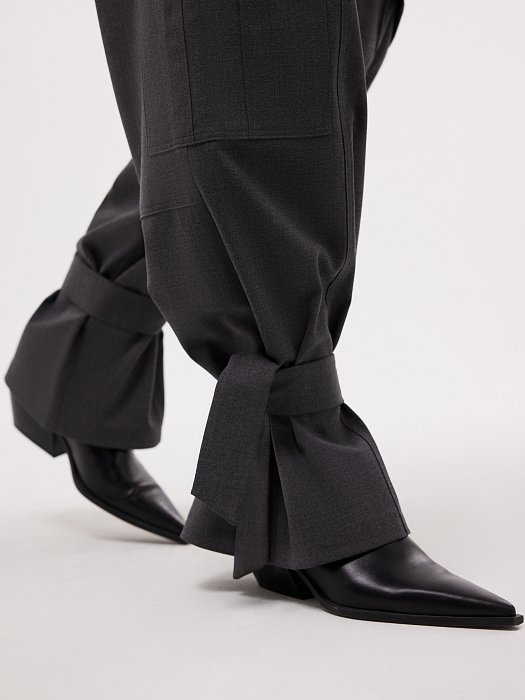 Брюки-карго с патами: фото №4