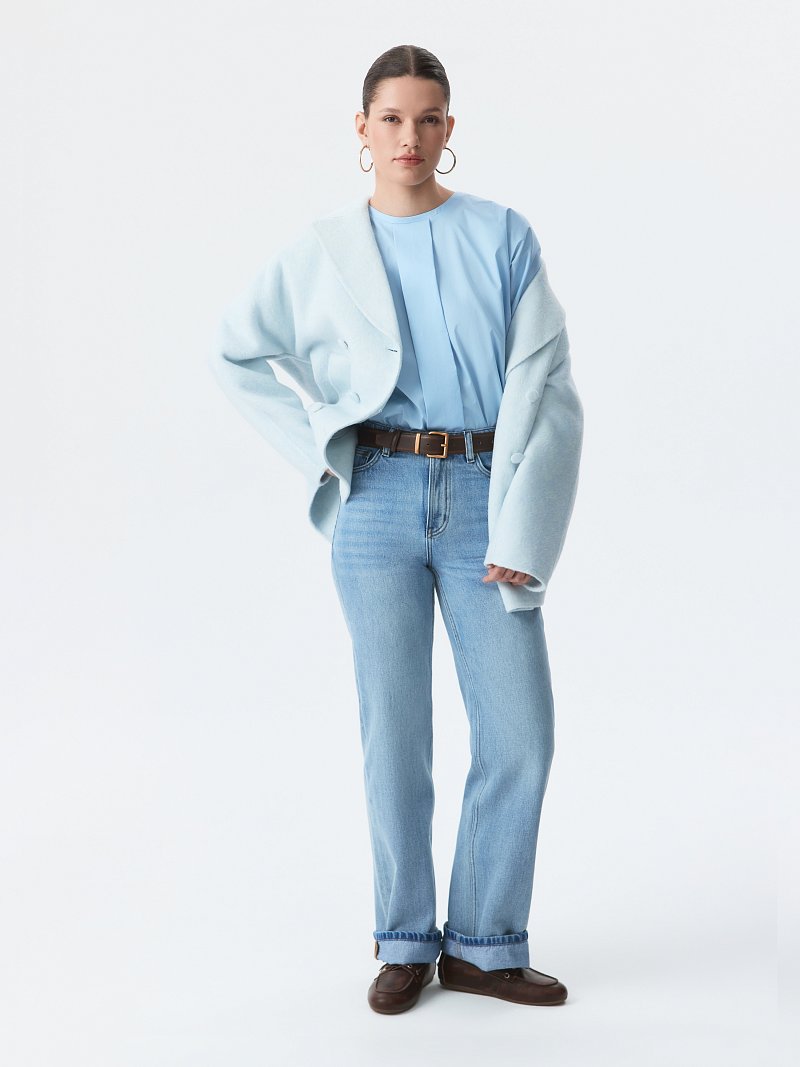 Блуза с короткими рукавами