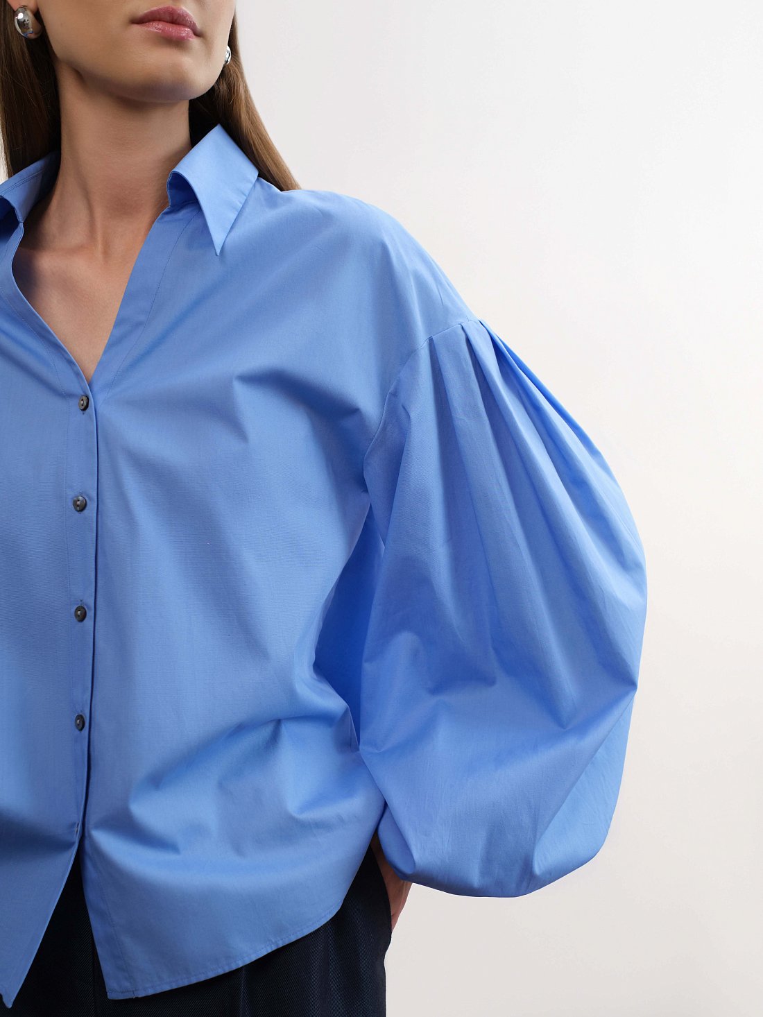 Блуза с пышными рукавами: фото №1