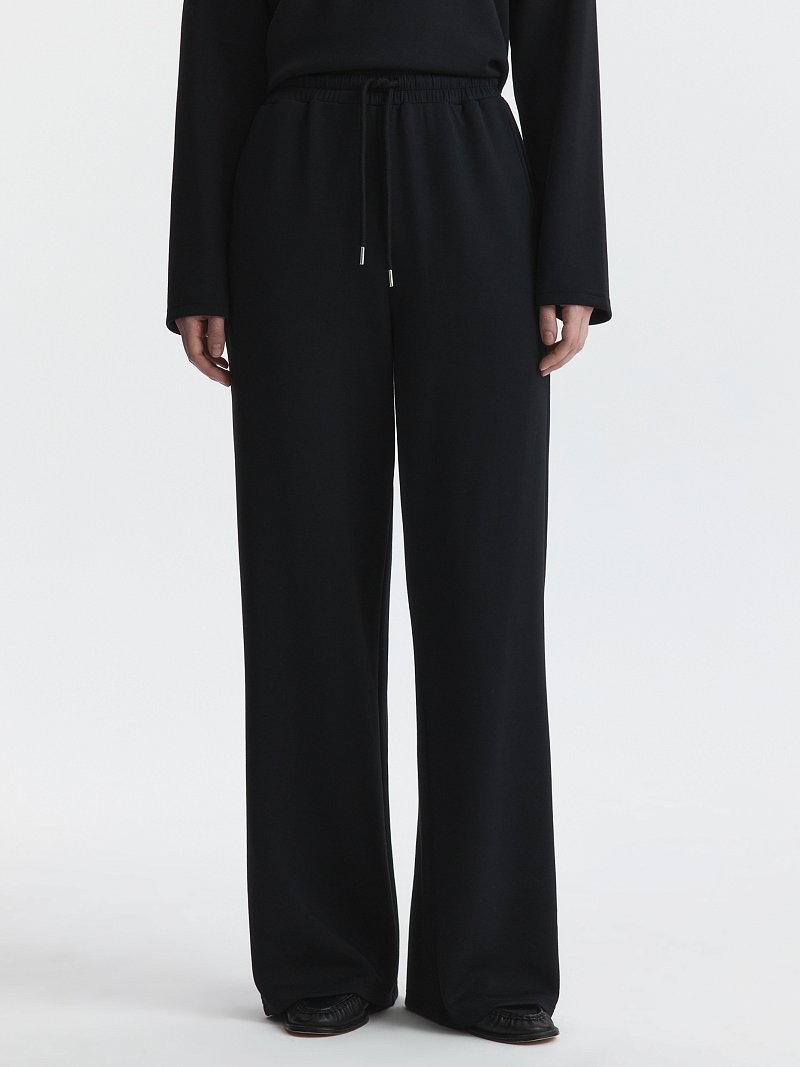 Трикотажные брюки на кулиске