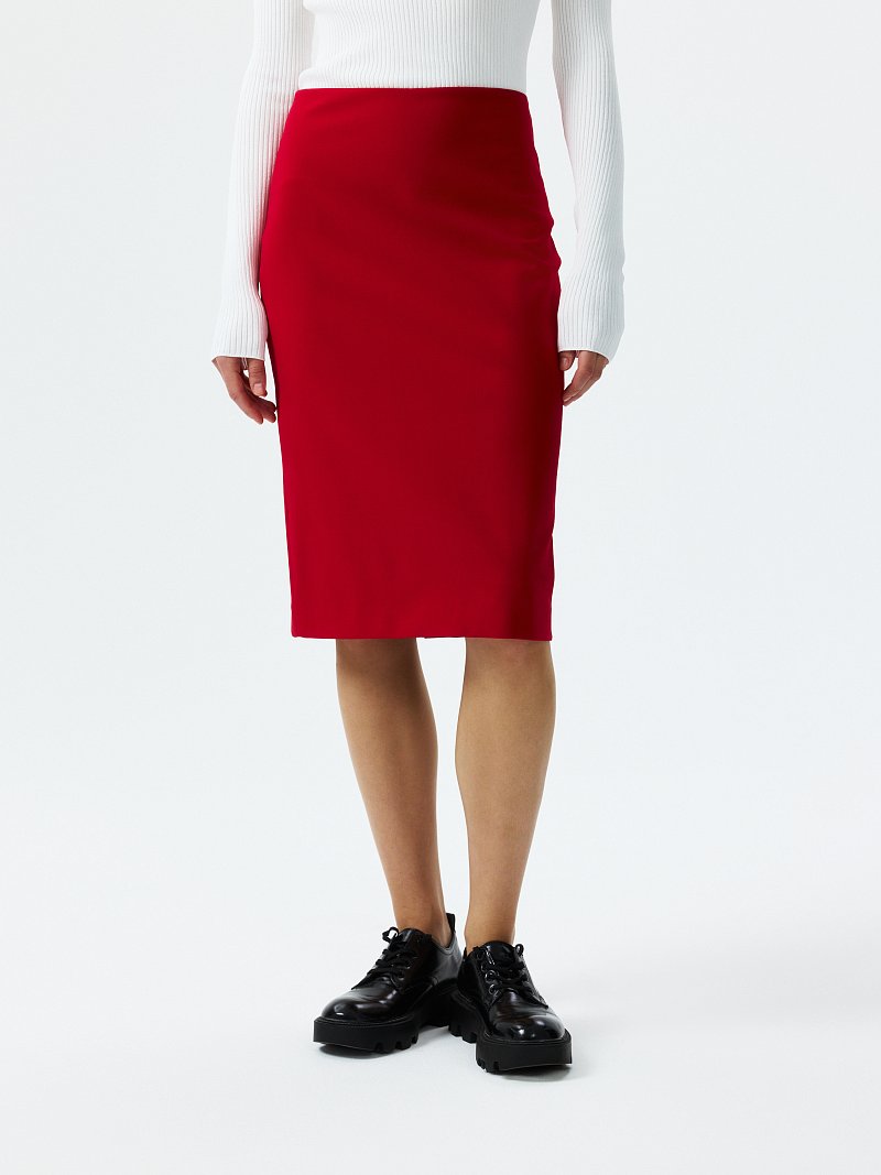 Юбка-карандаш из вискозы