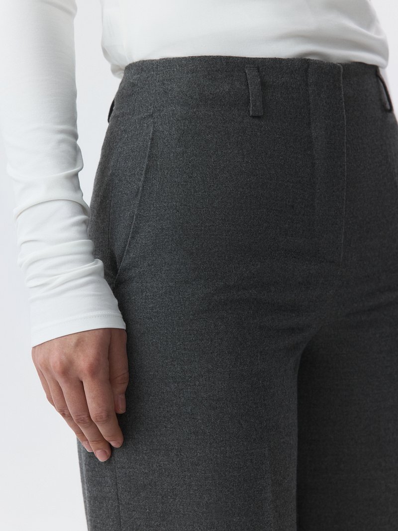 Брюки прямого кроя