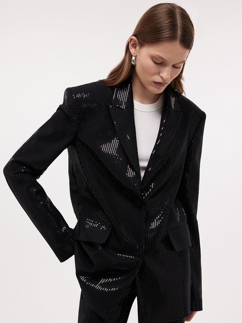 Жакет в пайетках