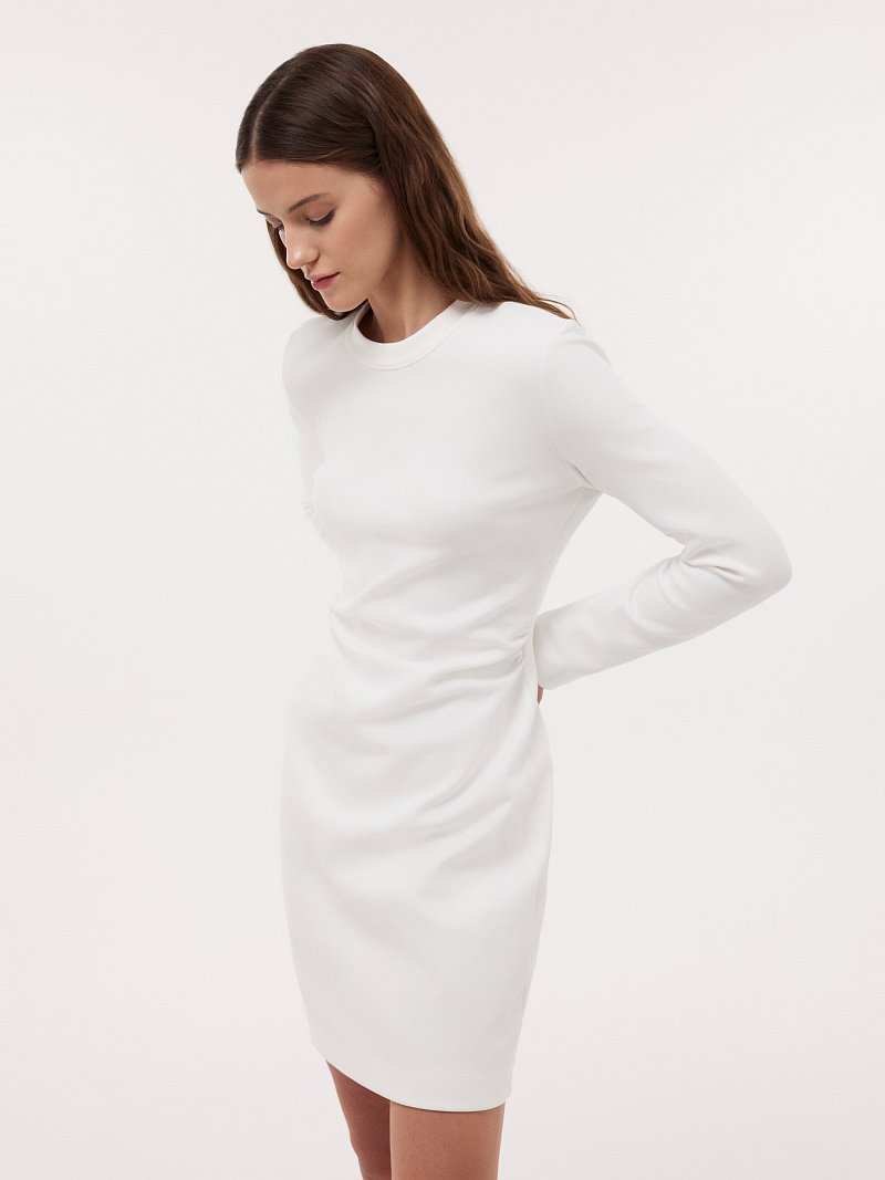 Трикотажное платье из хлопка