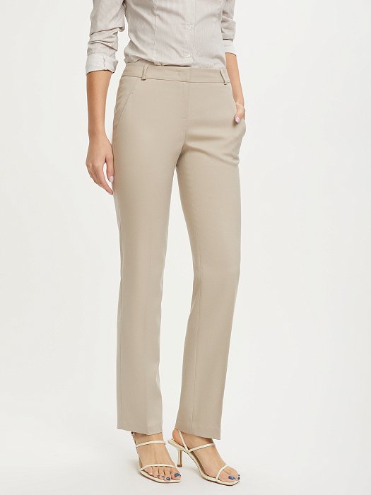 Брюки прямого кроя: фото №3