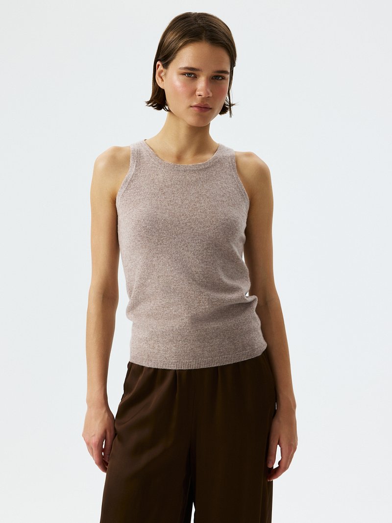 Топ из шерсти мериноса