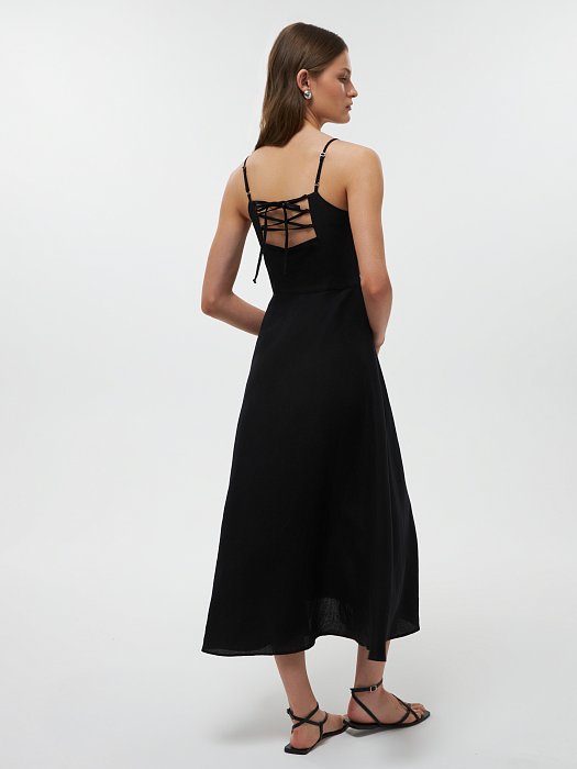 Сарафан из смесового льна: фото №4