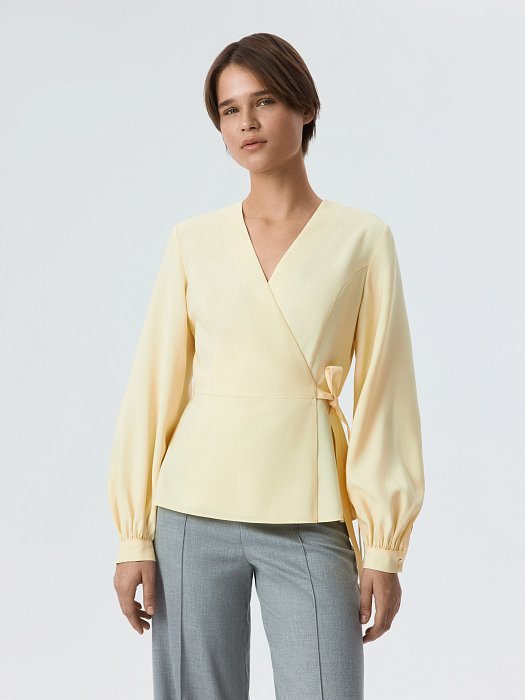 Блуза на запах: фото №3