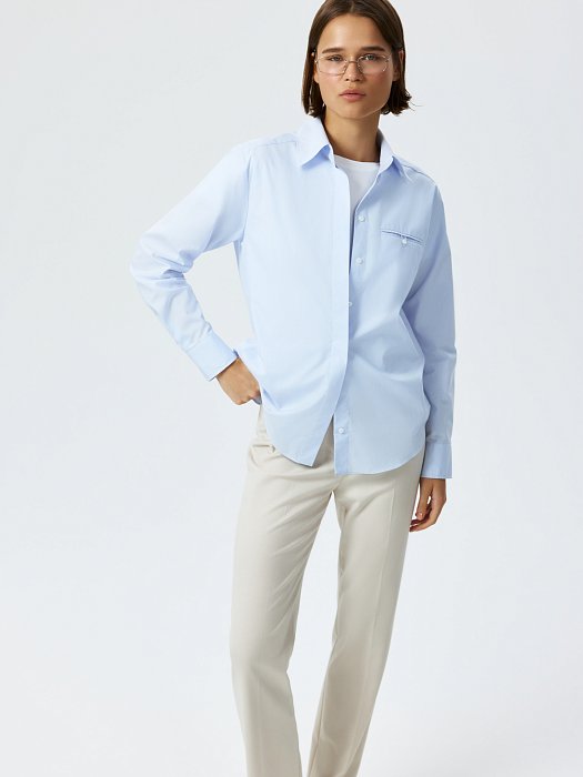 Зауженные брюки со стрелками: фото №7