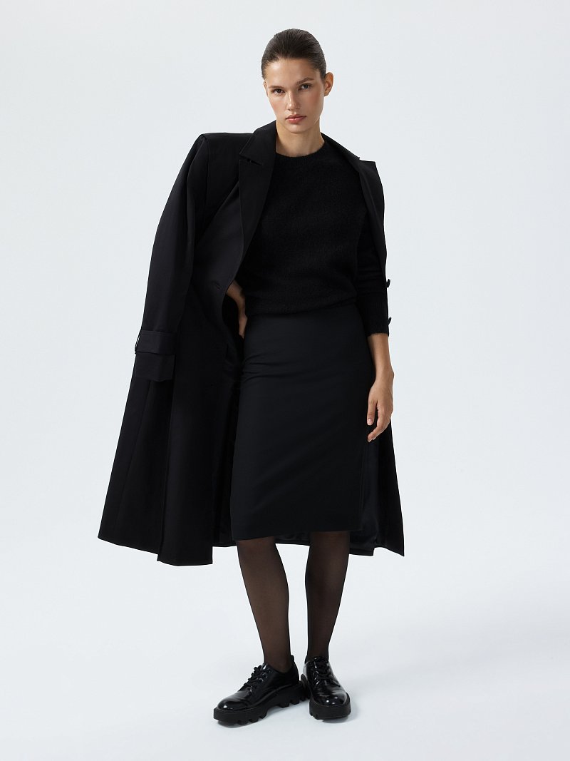 Юбка-карандаш миди