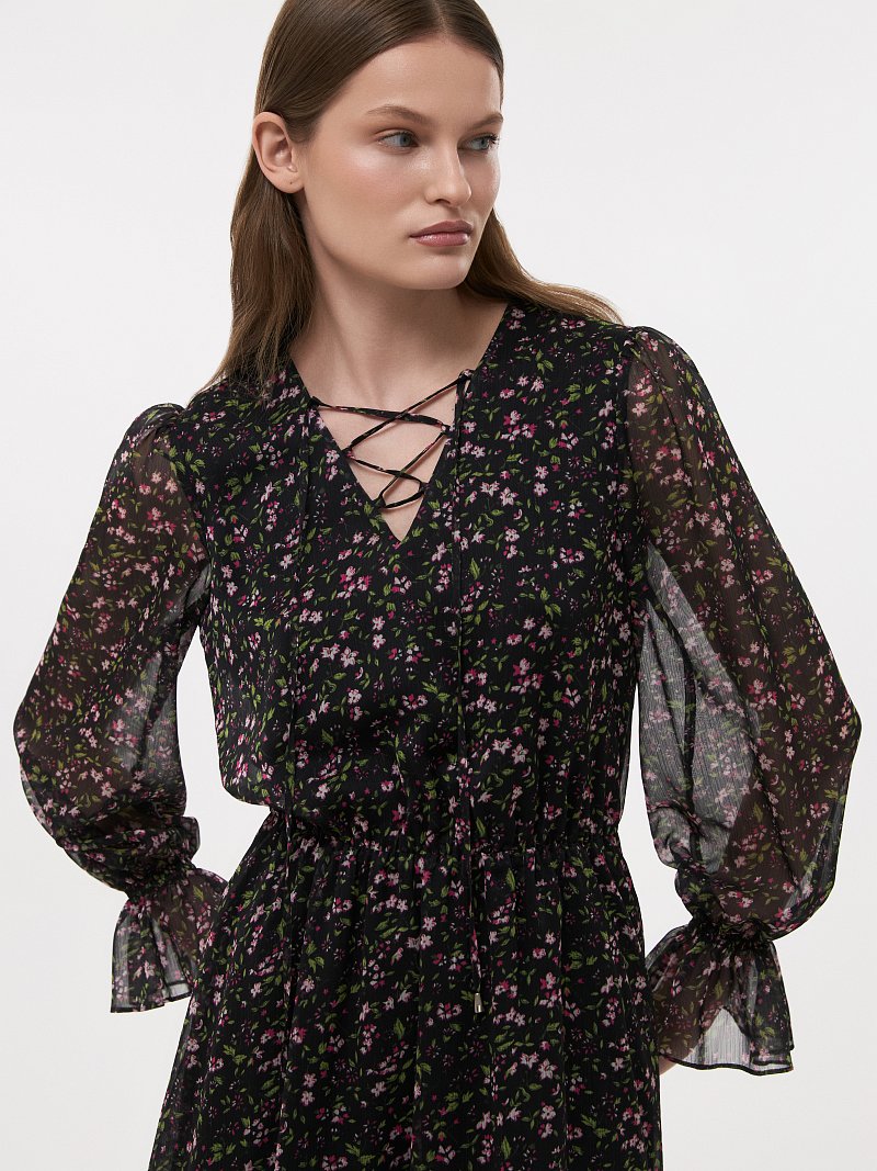 Платье из шифона