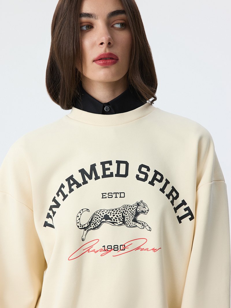 Свитшот с принтом