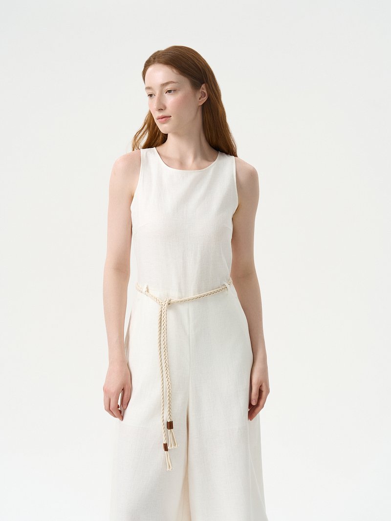 Комбинезон из 100% льна