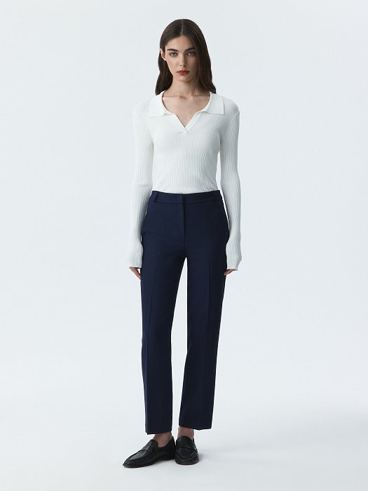 Зауженные брюки со стрелками: фото №6