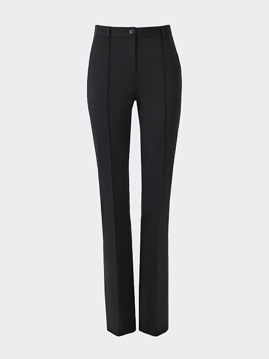 Расклешенные брюки со стрелками: фото №7