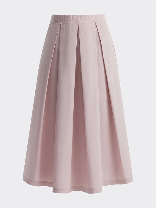 Юбка в складку из хлопка: фото №7