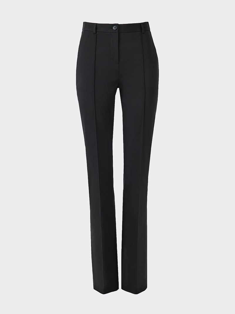 Расклешенные брюки со стрелками