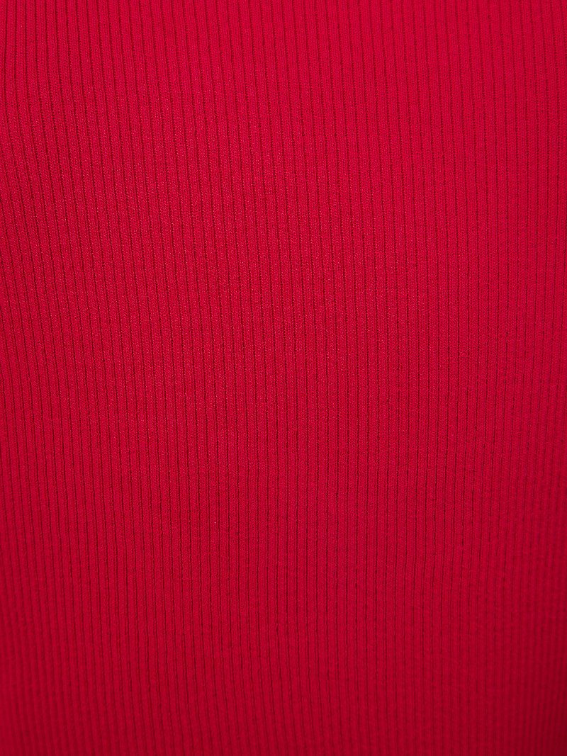 Укороченный топ из трикотажа