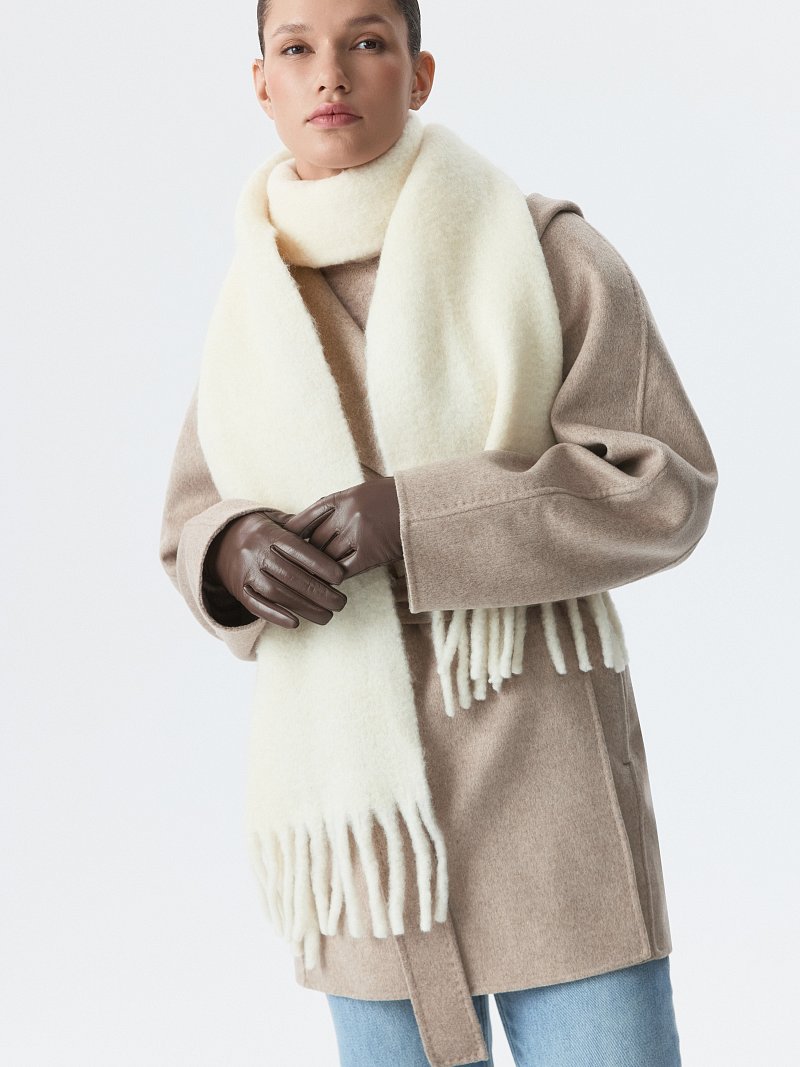 Полупальто с капюшоном (Р158)