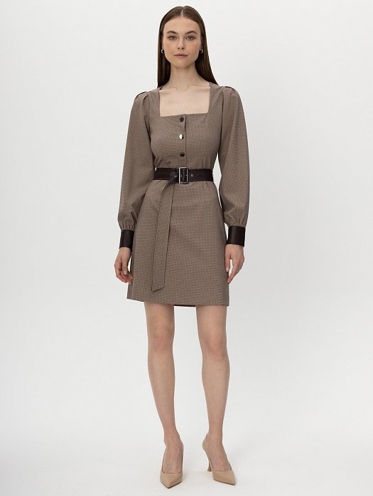 Платье с рукавами фонариками : фото №4