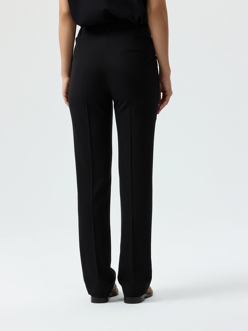 Зауженные брюки из лиоцелла