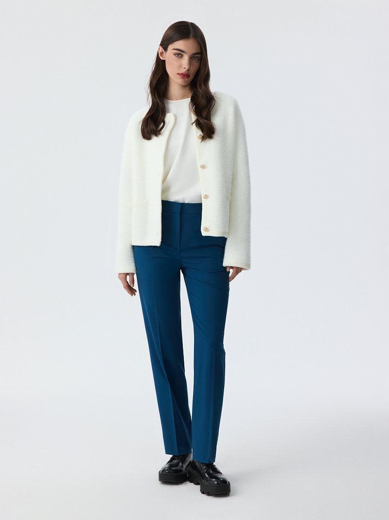 Брюки зауженного кроя