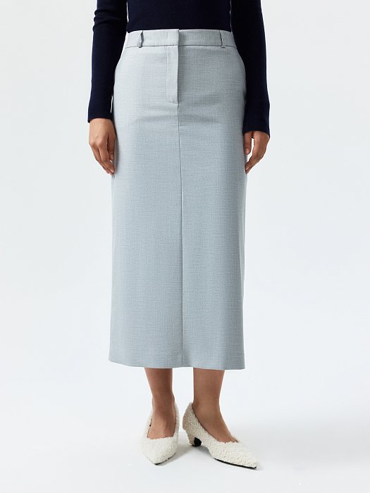 Юбка-макси прямого кроя: фото №3