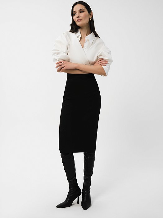 Прямая юбка-карандаш: фото №5