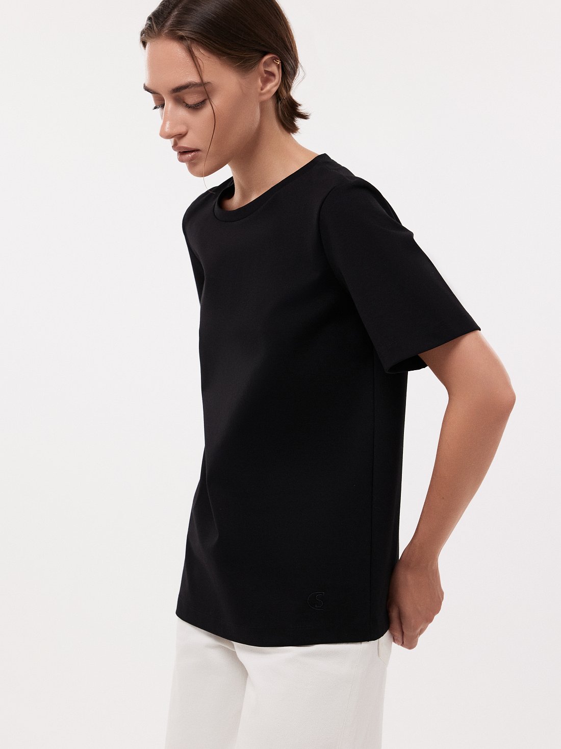 Базовая футболка из вискозы: фото №1