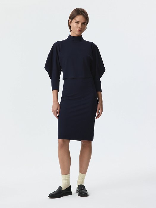 Юбка-карандаш из трикотажа: фото №6