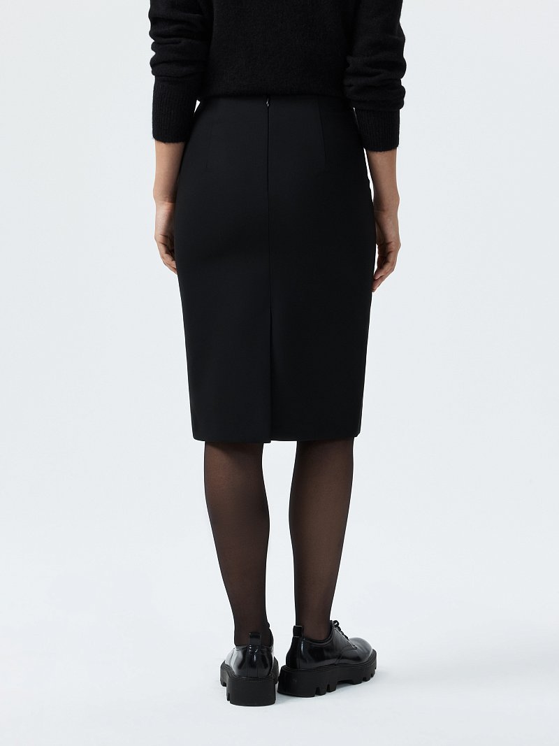 Юбка-карандаш миди