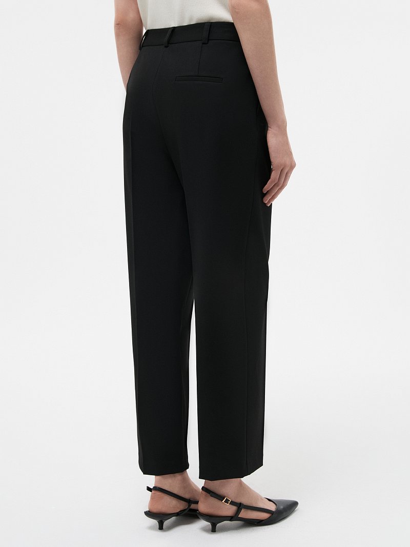 Укороченные прямые брюки