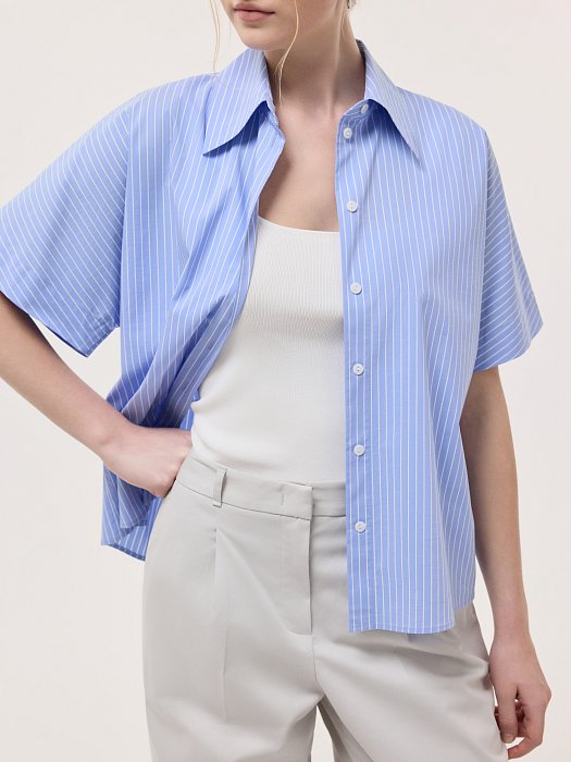 Рубашка в полоску: фото №2