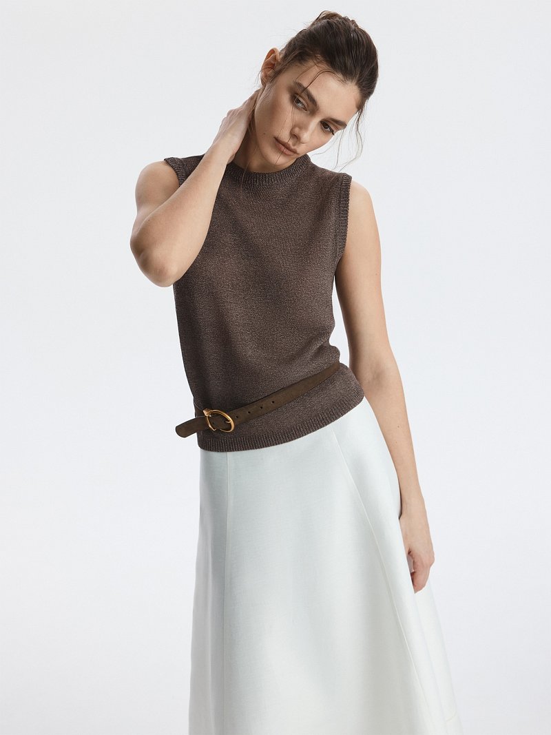 Топ из хлопка и целлюлозы