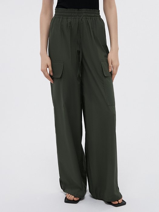Брюки-карго из хлопка: фото №2