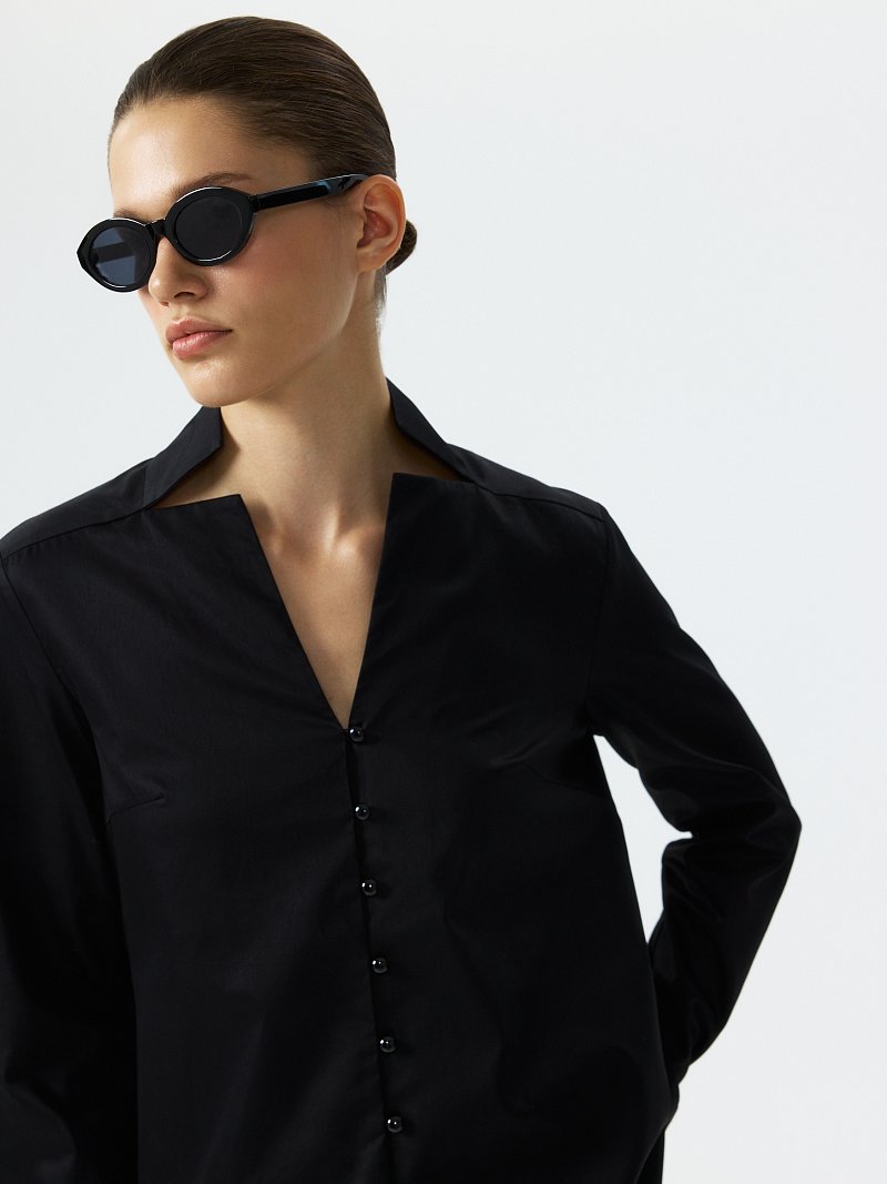 Блуза из хлопка