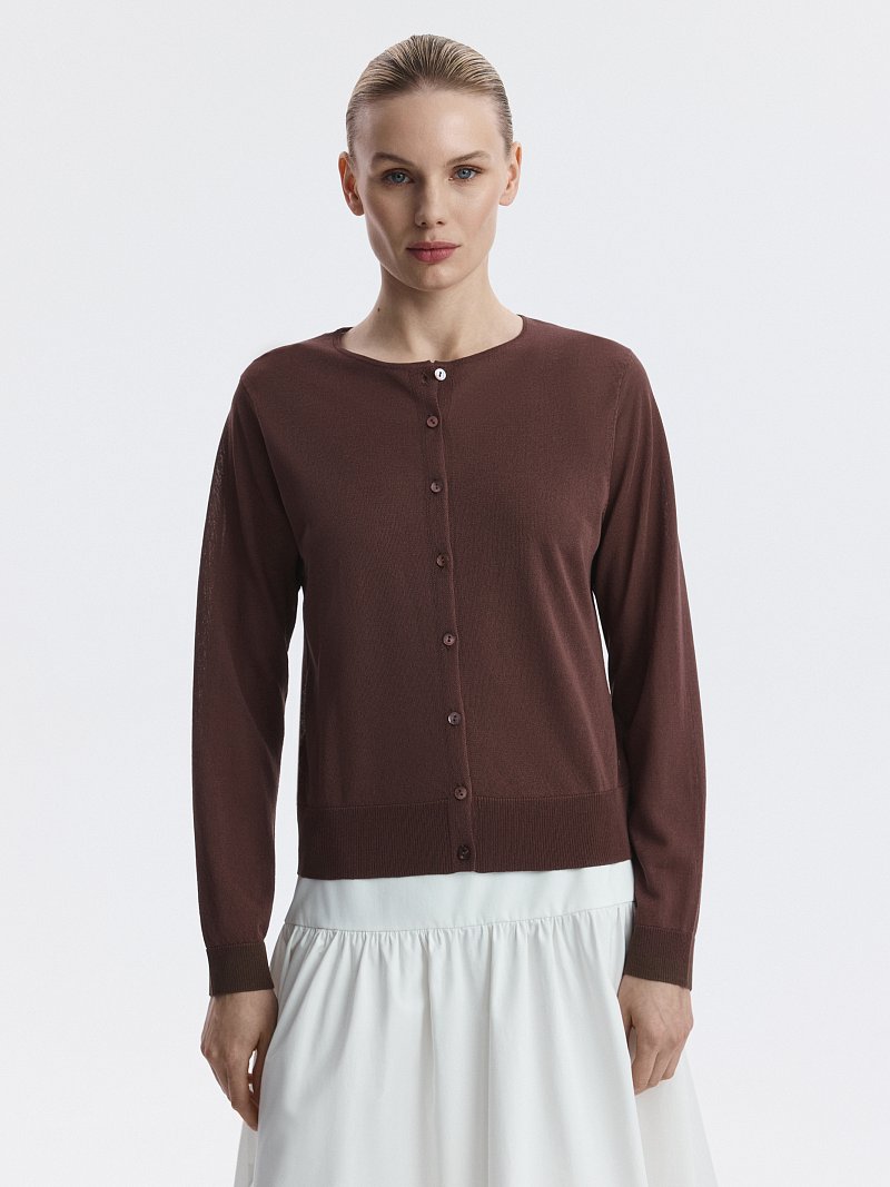 Кардиган с топом из вискозы