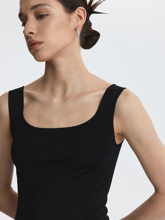 Топ с квадратным вырезом: фото №4