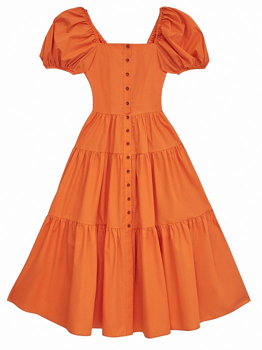 Платье с рукавами фонариками : фото №6