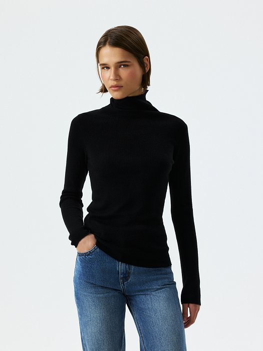 Водолазка с шерстью мериноса: фото №3