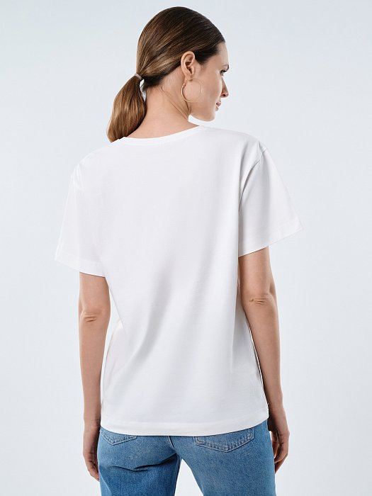 Хлопковая футболка : фото №4