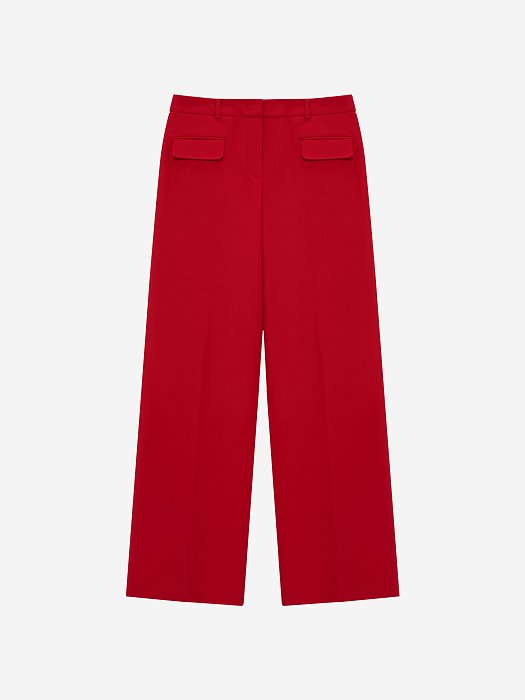 Прямые брюки с клапанами: фото №5