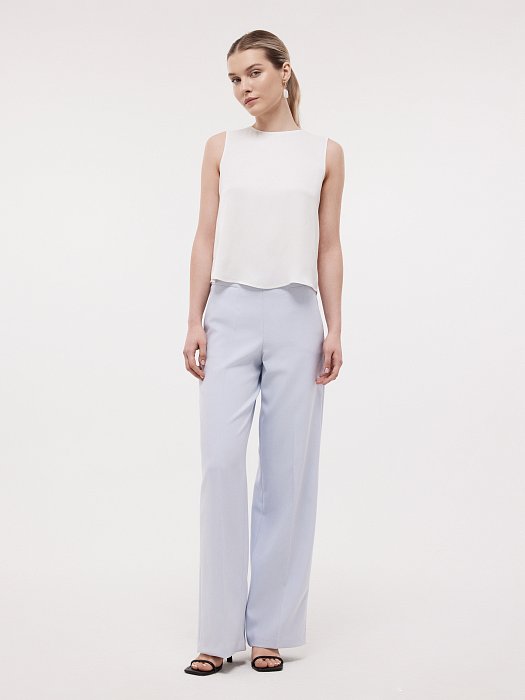 Топ из атласной вискозы: фото №5